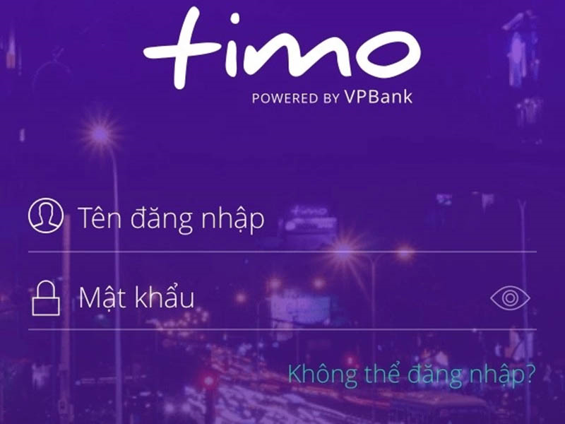  Đăng nhập vào dịch vụ Internet Banking